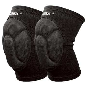 AOLIKES 奧力克斯 加墊防撞護膝 厚度2cm  38~52cm  黑色  1雙