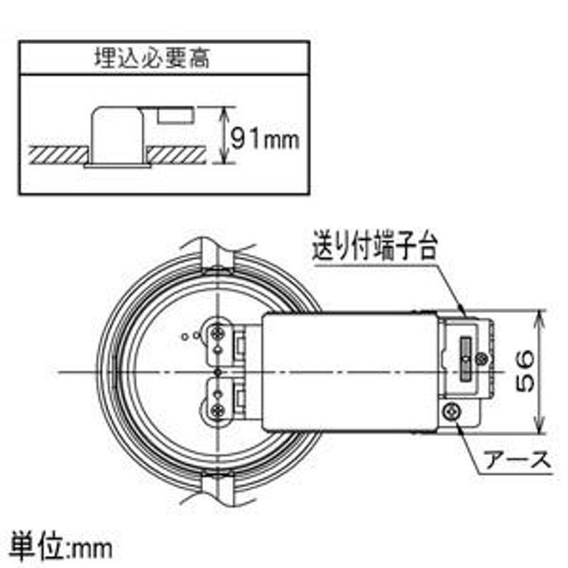 DAIKO ベースダウンライト 軒下用 拡散パネルタイプ 電源別売 配光角60