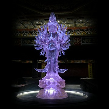 琉璃墻磚雕塑大型工程單品寺廟萬佛墻定制會所酒店琉璃藝術品