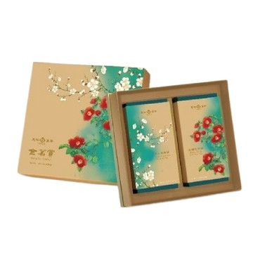 【天仁茗茶】金茗賞 ｜2026中秋禮盒(凍頂烏龍茶200g1入+高山烏龍茶200g1入)