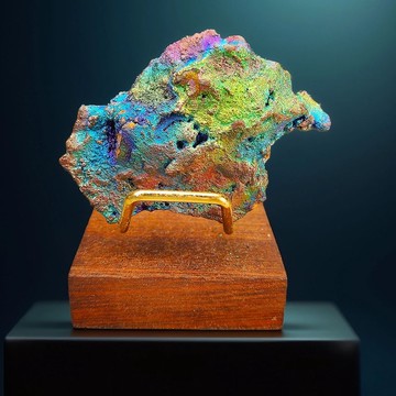 收藏級七彩力泥活石招財 升運 冥想 改善氣場驅小人