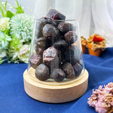 【MU工坊】石榴石擴香石夜燈/水晶擴香燈/碎石/室內香薰/淨化