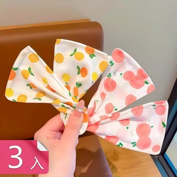 【荷生活】甜美可愛簡易編髮盤髮扭扭夾 丸子頭蝴蝶結快速做造型盤髮器-3入