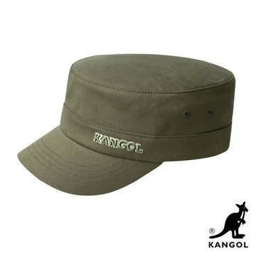 KANGOL-COTTON TWILL 軍用帽-深綠色