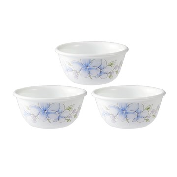 【美國康寧 CORELLE】 春晨藍花3件式小羹碗組-C03
