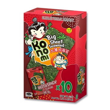 相撲手大薄片海苔辣味(分享盒)