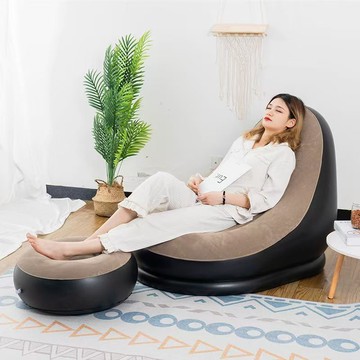 【含稅/免運】 懶人沙發家用簡易戶外演唱會網紅床躺加厚沙發充氣沙發懶人出租屋