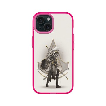 iPhone 15 Clear 粉漾桃 - Assassin's Creed - Bayek