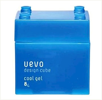 潼漾小舖 demi 提美 uevo 軟殼膜彩色造型積木髮蠟 80g (天空藍積木)