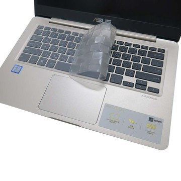 【Ezstick】ASUS S406 S406UA 奈米銀抗菌TPU 鍵盤保護膜 鍵盤膜