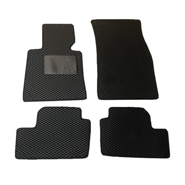 BMW e系列汽車用品【2005年6月~2012年5月 3系列 E93】蜂巢腳踏墊 汽車腳踏墊
