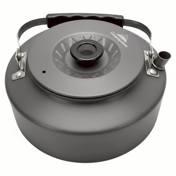 Campingmoon 柯曼 超輕量戶外茶壺 S1500 18 x 16cm 220g  鐵灰色  1個