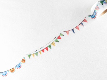 小徑文化 x 舒皮 原創和紙膠帶 - 三角旗 Banner ( MTW-SP019 )