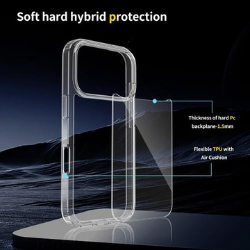 蘋果 iOS 新機 iPhone18系列透明手機殼 i18Pro i18Pro Max 自然展現原機色 防摔 Apple