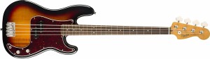 フェンダー エレキベース 海外直輸入 Squier Classic Vibe 60s Precision Bass, 3-Color Sunburst, L