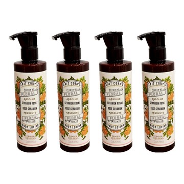 PANIER DES SENS 潘堤香頌 保濕身體乳液 玫瑰天竺葵  250ml  4件