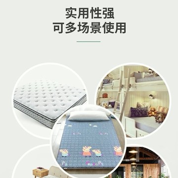 快速出貨 冬夏兩用可拆洗涼蓆床墊 1.5米學生宿舍床1.8米榻榻米床墊家用