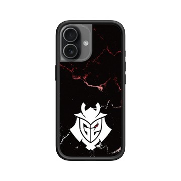 iPhone 17 Mod NX -邊框背蓋組合 (相機按鈕) 黑 - G2 Esports - G2 Logo Marble