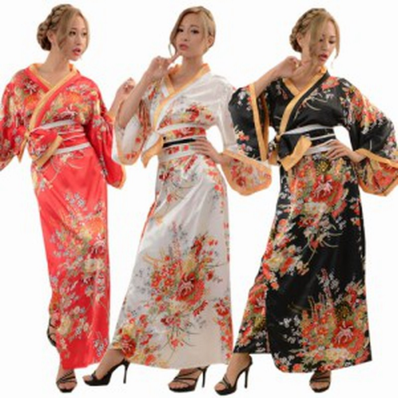 花魁 コスプレ 着物ドレス 花魁 コスプレ衣装 よさこい衣装 送料無料 あすつく 花魁着物ロングドレス 通販 Lineポイント最大1 0 Get Lineショッピング