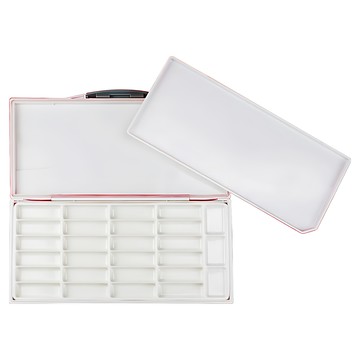 F&G 長格保濕調色盒 NMT-0031 調色盤 美術繪畫專用  27格  1個