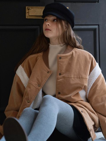 Overfit Cotton Fleece Jumper