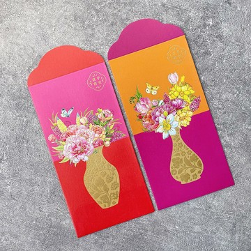 平安富貴 - 利是封 / 紅包 / Doublelucky / 2款8入
