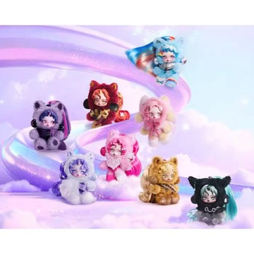 POP MART 泡泡瑪特 SKULLPANDA x 小馬寶莉系列 SP小馬寶莉毛絨公仔 掛件 盲盒 公仔 玩具 限量
