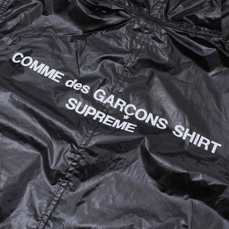 SUPREME x COMME des GARCONS Fishtail Parka BLACK 225-000307 SUPREME x COMME des GARCONS Fishtail Parka BLACK 225-000307