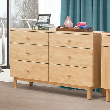 【LOVE樂芙】多哥本哈根實木六斗櫃(D806)A25CF0285