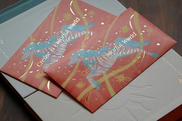 燙金馬年紅包 / 一包6入 - 彩色的世界