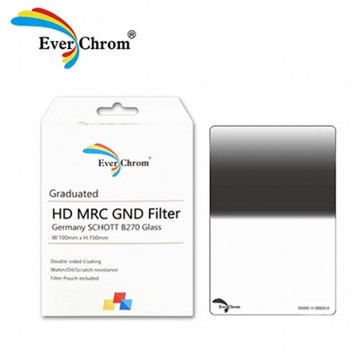 送磁鐵框~ Ever Chrom Reverse GND0.6 方形 反向 漸層鏡 100x150mm ND4(Everchrom,公司貨)