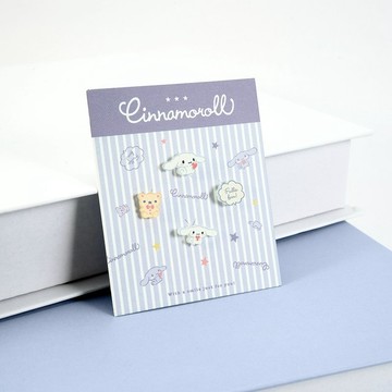 Cinnamoroll 系列-大耳狗造型耳環組-小熊款
