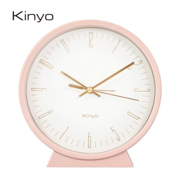 KINYO北歐風三合一桌掛鬧鐘(粉)ACK7115PI