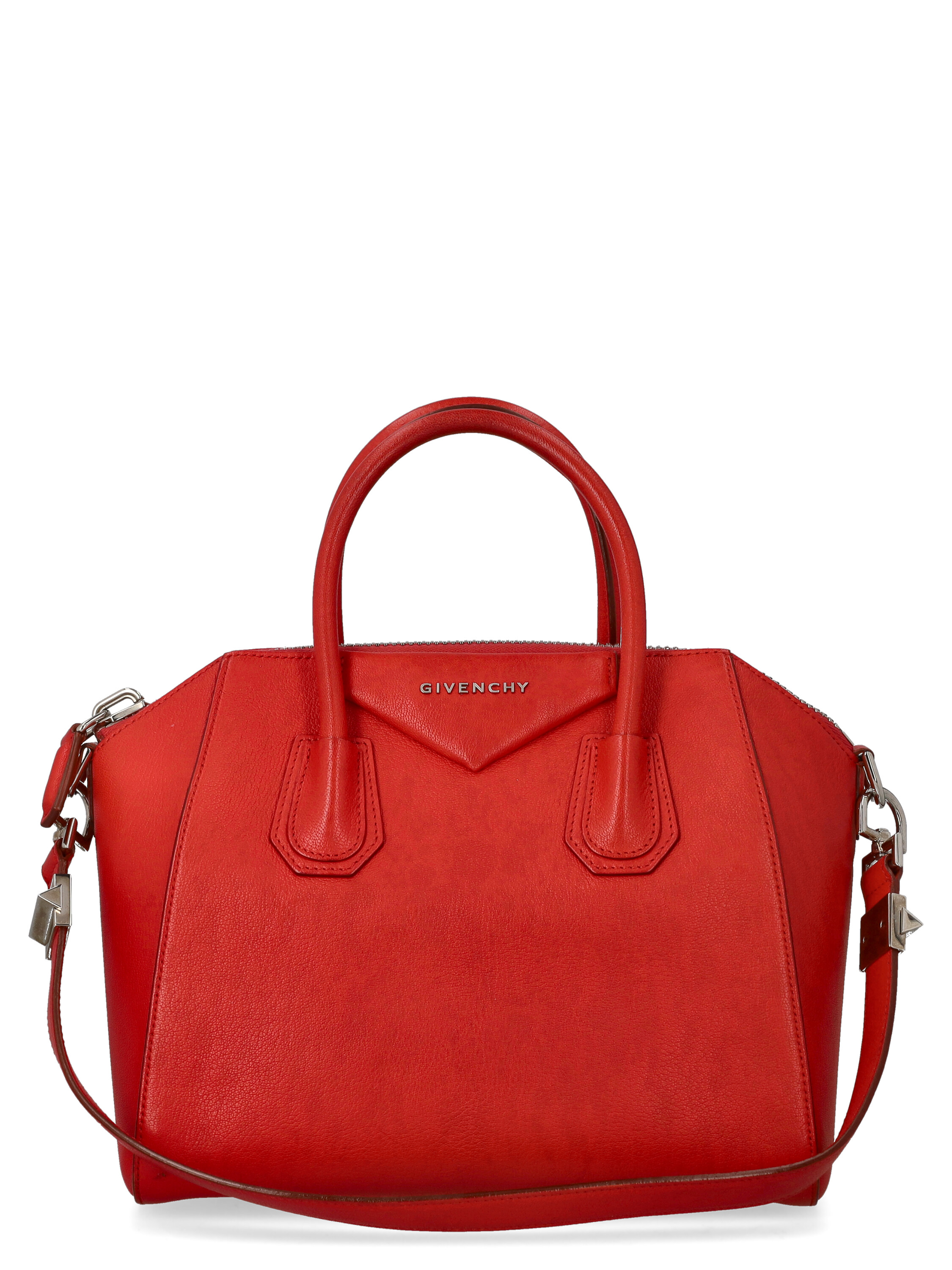 Women's Shoulder Bags - Givenchy - In Red Leather