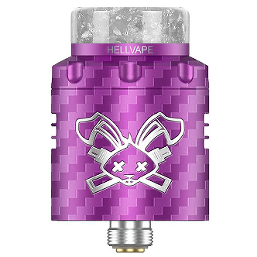 HELLVAPE Dead Rabbit デッドラビットV3 RDA Purple Carbon Fiber