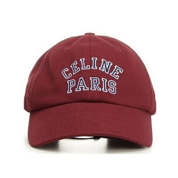CELINE Richelieu 棉質 刺☆ 帽子 棒球帽 老帽 葡萄紫色 海軍藍色 AA0MI2U74.GLR7