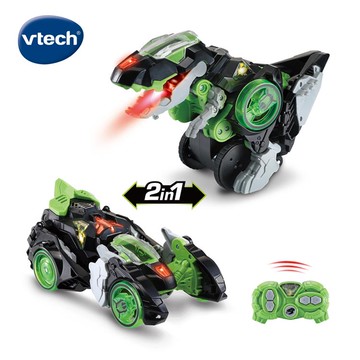 Vtech 遙控聲光變形恐龍車-暴龍-里奧 _廠商直送