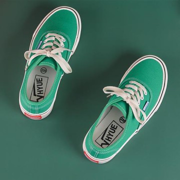 2025新款秋季低幫帆布鞋女百搭ins潮綠色平底休閑板鞋原宿小白鞋