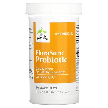 Terry Naturally, FloraSure 益生菌，200 億 CFU，30 粒膠囊