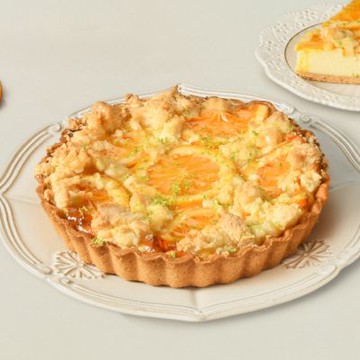 亞尼克派塔 香橙起司酥菠蘿6吋