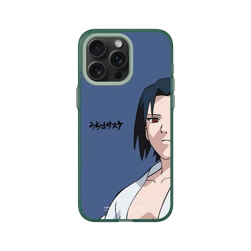 iPhone 15 Pro Max Clear 憂墨綠 - 火影忍者 Naruto - 角色系列-宇智波佐助