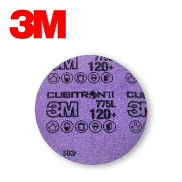 3M 775L Cubitron™ II 砂紙 5吋 一盒50張