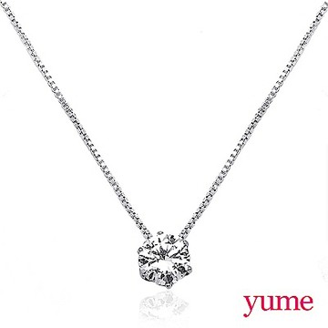 YUME 閨蜜系列 - 克拉戀人項鍊