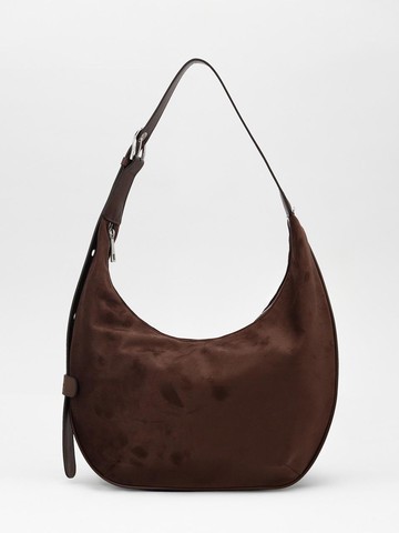 Premium Polyester Spandex Cotton Lined Bag [Dark Brown]
