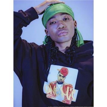 美潮美式復古Nas聯名日系潮流街頭嘻哈西海岸人像連帽衛衣男女