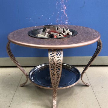 新款取暖爐子家用煤炭燒烤架無煙碳火爐木炭火盆烤火爐室內炭火盆