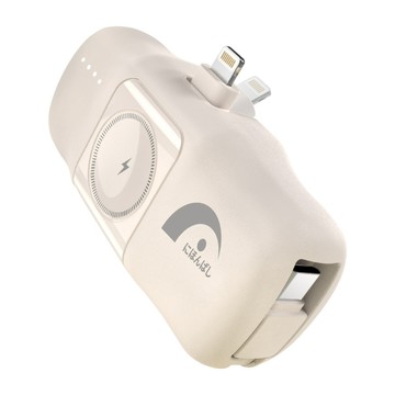 JPB Lightning直插式行動電源 支援apple watch充電/帶線 5000mAh