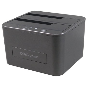 伽利略 最新實測可支援20TBWin11 USB3.0 2.5/3.5吋 雙SATA硬碟拷貝(對拷)座