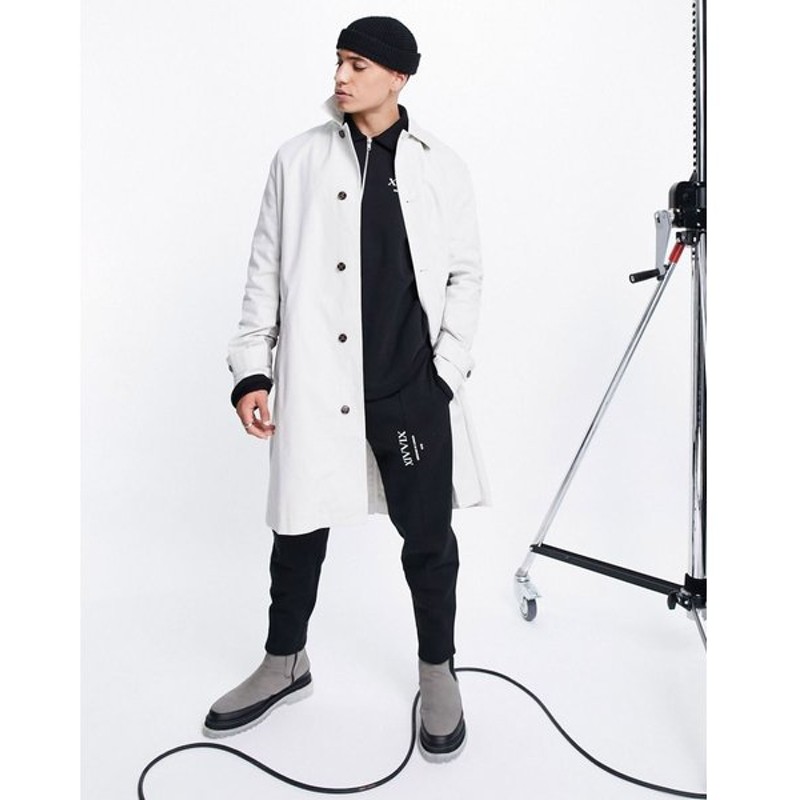 ecru trench coat