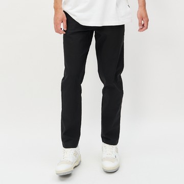 New Balance 男款 黑色 休閒 錐形褲 挺版 錐形 長褲 AMP43554BK